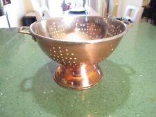 Copper colander strainer for sale  Richmond