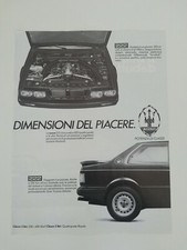 Ritaglio pubblicità maserati usato  Tivoli