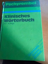 Klinisches wörterbuch pschyre gebraucht kaufen  Pracht