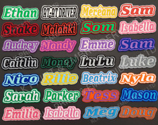 Personalised embroidered name for sale  COVENTRY
