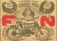 Pubblicita 1907 moto usato  Biella