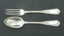 Cutlery solid silver d'occasion  Expédié en Belgium
