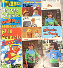 Vintage knitting patterns for sale  WEYMOUTH