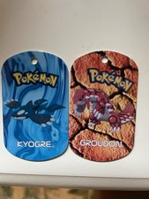 Pokémon metal tags for sale  ST. COLUMB