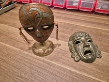 Messing deko maske gebraucht kaufen  Burscheid