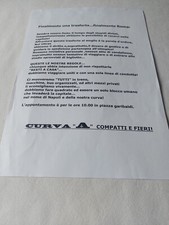 Manifesto flyer fanzine usato  Italia