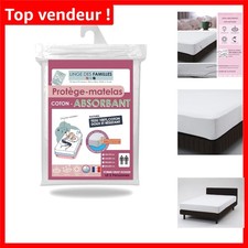 Protège matelas 160x200cm d'occasion  Matha