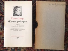 Pléiade victor hugo d'occasion  La Rochelle