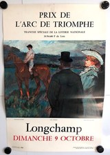 Arc triomphe affiche d'occasion  Paris IV