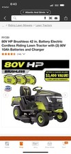 Ryobi t42li80v battery for sale  Jacksonville