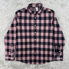 Camisa masculina State & Liberty xadrez L Buffalo ajuste atlético flanela elástica 4 vias comprar usado  Enviando para Brazil