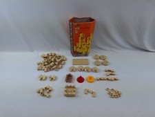 Juego de bloques de construcción de bloques de juguete vintage Exin Mini Castillo modelo 0199 segunda mano  Embacar hacia Mexico