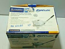 Bomba de saneamento manual Whale Mk 5 bomba de resíduos preta, usado comprar usado  Enviando para Brazil