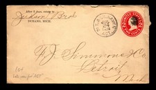1800s DET & GR Haven Agent RPO (uso tardío) 611-F-1 - L21659 segunda mano  Embacar hacia Mexico