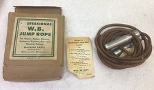 W.B. profissional Corda de salto década de 1940 com caixa original Joe Louis comprar usado  Enviando para Brazil
