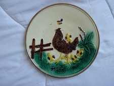 Assiette barbotine allemande d'occasion  Meaux