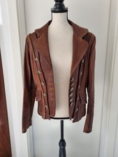 Edle designer damenlederjacke gebraucht kaufen  Adelheidsdorf
