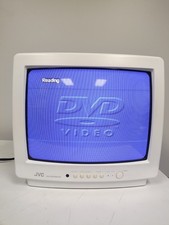 Televisão colorida JVC MasterCommand C 13WL5 13 polegadas CRT entrada A/V sem controle remoto funciona comprar usado  Enviando para Brazil