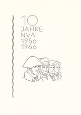 Ddr gedenkblatt jahre gebraucht kaufen  Berlin
