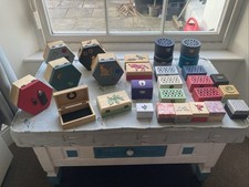 Handmade wooden trinket for sale  PEMBROKE