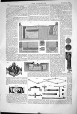 Old print 1868 for sale  UK