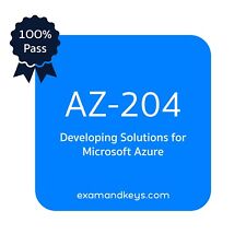 AZ-204 Exam dumps Latest updates!!!! comprar usado  Enviando para Brazil