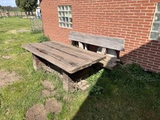 Garten holz bank gebraucht kaufen  Porta Westfalica