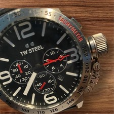 Steel chronograph herrenarmban gebraucht kaufen  Landau a.d.Isar