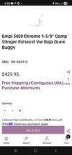 Empi beetle dune for sale  Brooklyn