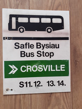 bus stop sign for sale bus stop sign for sale DEESIDE