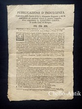 Pubblicazione indulgenza bened usato  Trevignano Romano