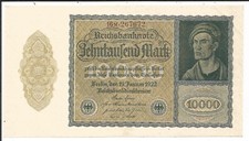 Reichsbanknote 10000 mark gebraucht kaufen  Stade