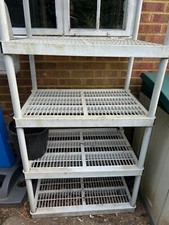 5 tier plastic shelving for sale 5 tier plastic shelving for sale GUILDFORD