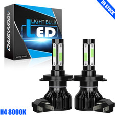 Usado, Kit de faróis de LED 2X 4s lados H4 9003 azul 8000K lâmpadas Hi/Lo para Scion xA 2004-2006 comprar usado  Enviando para Brazil