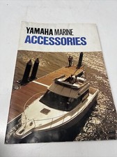 VINTAGE YAMAHA ACESSÓRIOS MARÍTIMOS BROCHURA MOTORES DE POPA 1990 HP BARCO A MOTOR PESCA comprar usado  Enviando para Brazil