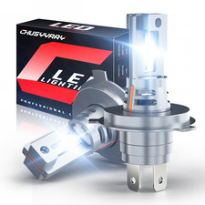 2x H4 9003 lâmpadas de faróis de LED CSP carro caminhão alto baixo feixe duplo 6000K branco comprar usado  Enviando para Brazil