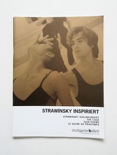 Programmheft strawinsky inspir gebraucht kaufen  Göppingen