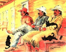 Cats cowboys western for sale  Houston