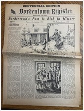 1945 bordentown register for sale  Southampton