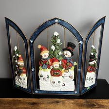 Christmas metal fireplace for sale  Vine Grove