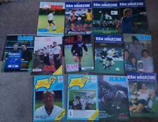 Derby county programmes for sale  MANCHESTER