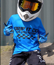Blue motocross jersey for sale  HATFIELD