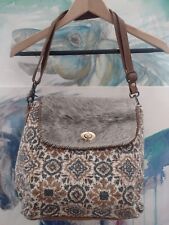 Bolso Myra Convertible Bandolera/Mochila Pelo sobre Cuero Bolso de Hombro Cartera Nuevo Sin Etiquetas segunda mano  Embacar hacia Mexico
