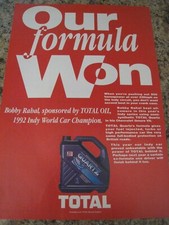 Formula won total for sale  BRISTOL