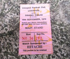 1979 european cup. for sale  BIRKENHEAD
