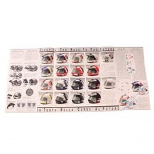 Depliant pubblicitario caschi usato Depliant pubblicitario caschi usato  Italia