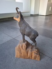 Alte holzfigur gams gebraucht kaufen  Bocholt