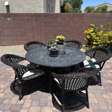 outdoor dining table w chairs for sale outdoor dining table w chairs for sale Las Vegas