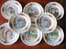 Assiettes dessert sarreguemine d'occasion  Cagnac-les-Mines