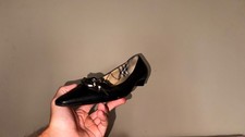 Burberry black leather for sale  LINCOLN